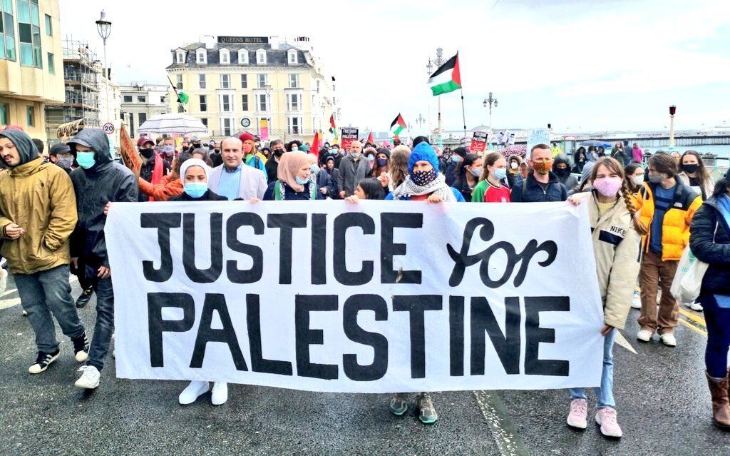 Civil groups hold anti-Zionist gathering in Brighton
