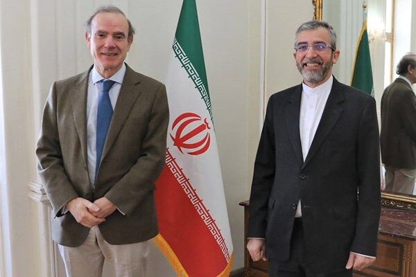 EU’s Mora, Iran’s Bagheri Kani due to meet in Tehran on Wednesday