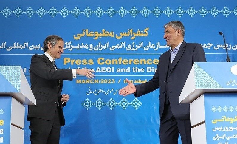في بيان مشترك بين ايران والوكالة الدولية للطاقة الذرية؛