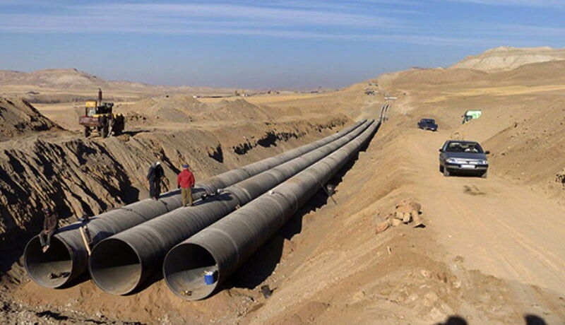 عملیات اجرایی فاز ‌سوم خط انتقال پروژه رینگ جنوبی کلانشهر اراک آغاز شد