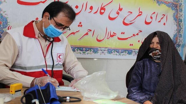 ویزیت رایگان بیش از 2600 بیمار نیازمند در روستاهای بهار