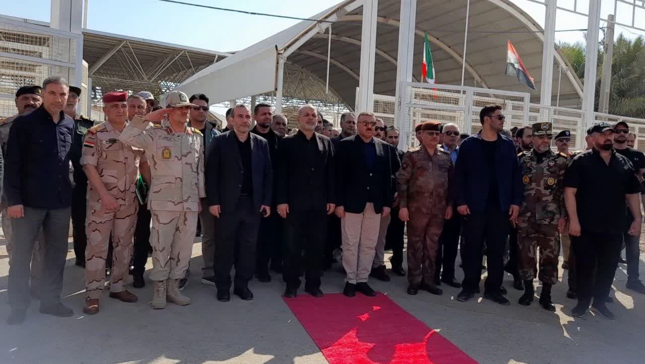 وزرای کشور ایران و عراق میزان آمادگی مرز خسروی و منذریه را بررسی کردند
