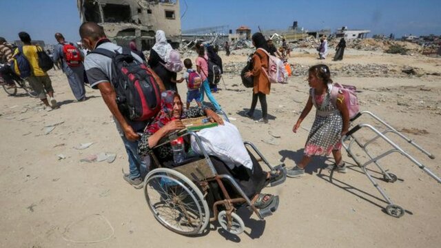 حملات شدید به خان‌یونس و ادامه آوارگی فلسطینی‌ها