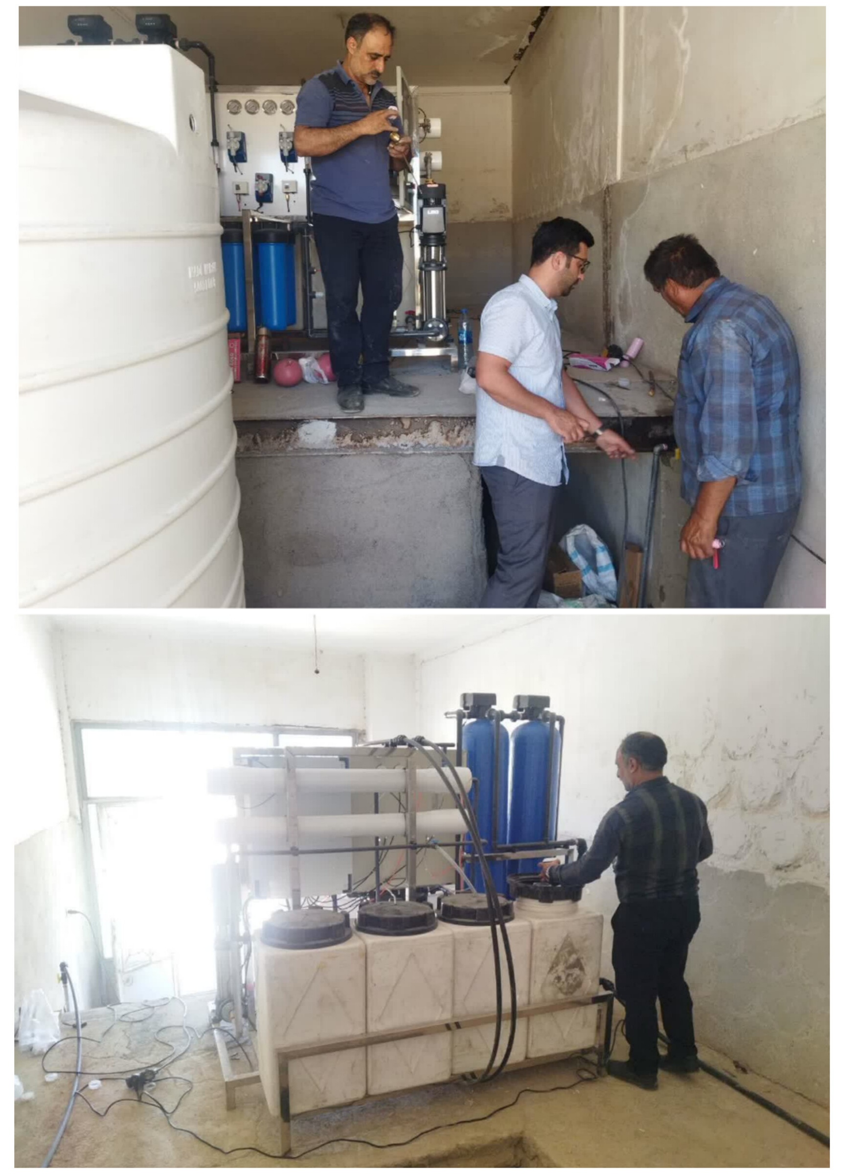 خرید و نصب 2 دستگاه‌ آب‌شیرین‌‌کن در روستاهای شهرستان بهار