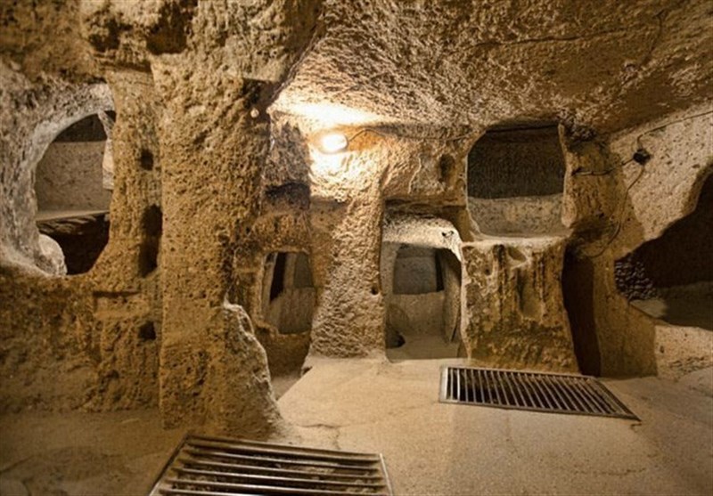 شهر زیرزمینی سامن پذیرای بازدید گردشگران