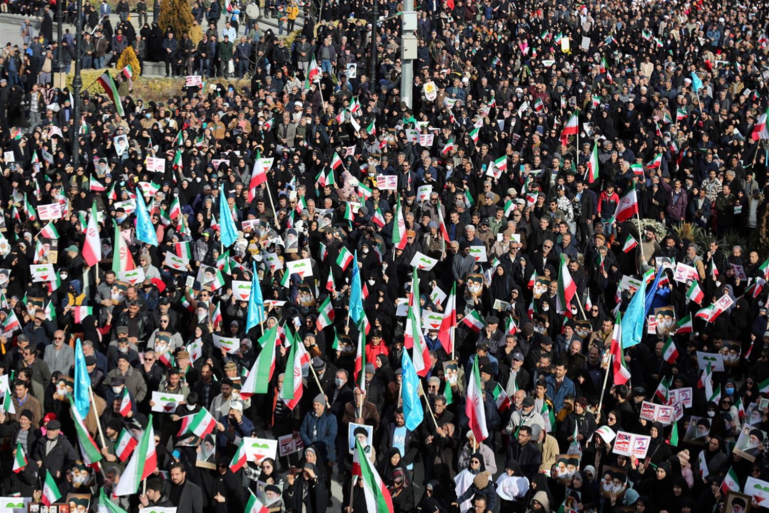 خروش حماسی مردمان دیار الوند در محکومیت آشوبگران