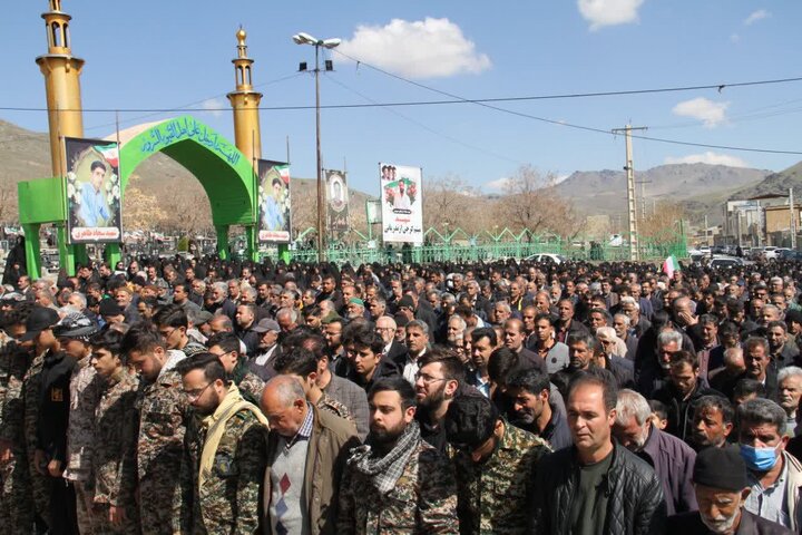 برگزاری مراسم چهلم شهدای انقلاب در نهاوند