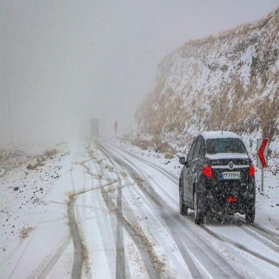 احتمال بارش برف در محورهای کوهستانی همدان