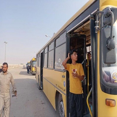 پایانه شهید رئیسی مهران آماده استقرار اتوبوس‌ها است