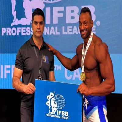 خزایی، تنها داور ایرانی مسترالمپیا در تفلیس