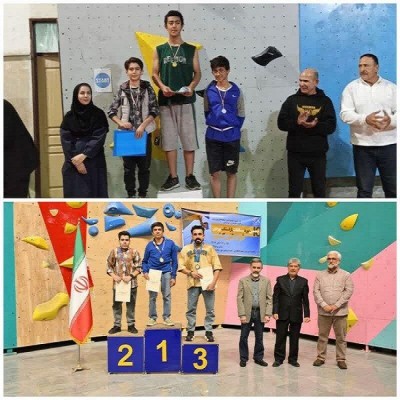 درخشش 2 سنگ‌نورد جوان کرمانشاهی در میادین ملی