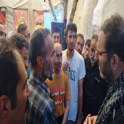 حضور شهردار در موکب خدام‌الزهرا (س) شهرداری همدان در کربلای معلا