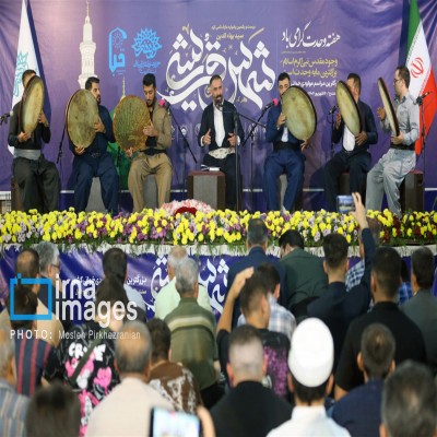 شور وحدت و ارادت نبوی در مسجد جامع سنندج